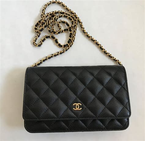 chanel woc black